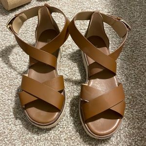 Brown Michael Kors Sandals